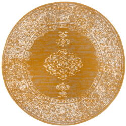 Hanse Home Sárga-narancssárga kerek szőnyeg ø 160 cm Méridional - Hanse Home