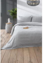 Mijolnir Szürke pamut ágytakaró és párnahuzat szett 210x220 cm Sedef - Mijolnir
