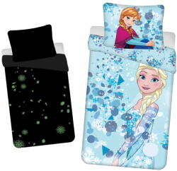 Jerry Fabrics Frozen Glow pamut gyerek ágyneműhuzat világító hatással, 140 x 200 cm - Jerry Fabrics
