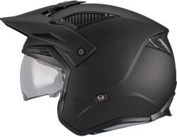 MT Helmets Cască de motocicletă trial deschisă MT District SV S Pure A1 negru mat (MT134500PA12)