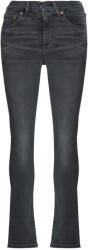Levi's Jeans drepti Femei 724 HIGH RISE STRAIGHT Levis Negru US 28 / 30