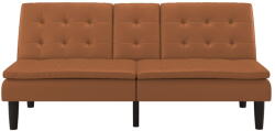 Støraa Konyakbarna bőrutánzat kinyitható kanapé 191 cm Maine - Støraa