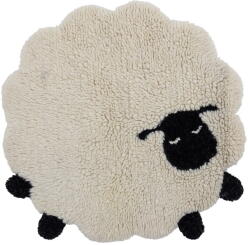 Bloomingville Mini Fehér gyapjú gyerek szőnyeg ø 84 cm Dolly - Bloomingville Mini