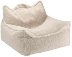 Wigiwama Világosbarna buklé gyerek babzsákfotel Chair - Wigiwama