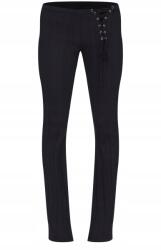 Prettylittlething Fekete Csíkos Hosszú Nadrág Egyenes Szár Prettylittlething S