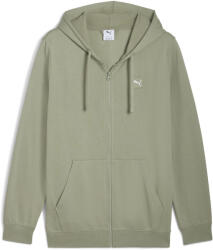 PUMA Férfi Futás Kabát Kapucnis, Cipzáras Essentials Elevated PUMA zöld