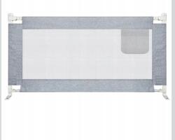 Yikanwen Védőkorlát Ágyhoz, Kapu, 150CM, fém váz, EVA műanyag, biztonságos (BBZ-360)