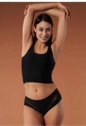 Julimex Bugyi Kiss, fekete, csipke, Size XXL (FIGI_KISS#CZA)