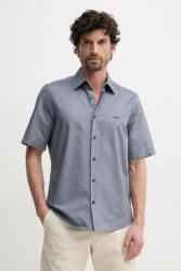 BOSS Orange pamut ing - sötétkék M - answear - 20 990 Ft