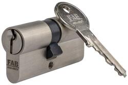 FAB Cilinderbetét FAB HOME 2.00** /DNs 30+45, 3 kulcs, építőipari, szatén nikkel0500000090043