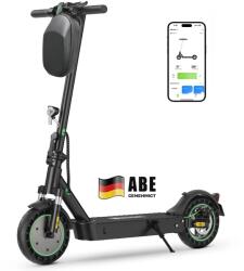 isinwheel S9 Max Elektromos Roller 500W Motor 36V 10.4Ah Akkumulátor fekete