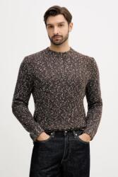 Benetton pulóver gyapjúkeverékből - barna S - answear - 39 990 Ft