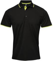 Premier Férfi kontrasztos Coolchecker póló póló fekete|sárga|zöld - decathlon - 11 690 Ft