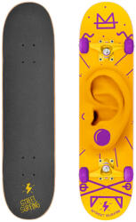 Street Surfing 31" sárga, 7 rétegű juhar lila|színes|sárga