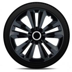 Jestic Capace Roti Model TERRA Negru - Cu Inel Cromat (ALM cpc1603-terra)