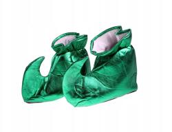 Kraszek Elfa Cipő, zöld, Size 27cm, Elf Jelmezhez, Törpe, Manó (EKWA15053)
