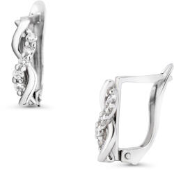  14 karátos fehérarany fülbevaló (AU14134) AU14134