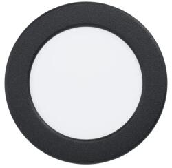 EGLO Fueva 6 fekete LED mennyezetbe építhető lámpa (EG-901413) LED 1 izzós IP44 (901413)
