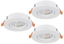 EGLO Barranco fehér LED mennyezetbe építhető lámpa (EG-902262) LED 3 izzós IP20 (902262)