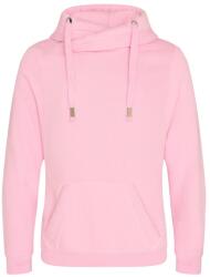 Just Hoods Hanorac fără fermoar cu guler modern - Deschisă roz | 2XL (JH021-1000225816)