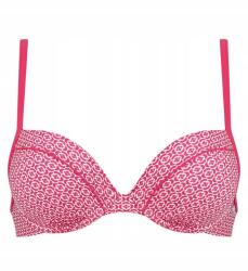 Sloggi bikini felső, Size 80A, málna színű, merevítős, push-up