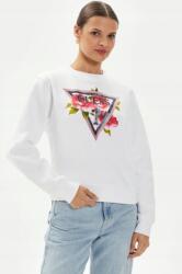 GUESS Női pulóver Guess Cn Roses Triangle Sw fehér S