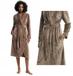 Henderson Női Köntös, Size L, barna, poliészter (43595-84X)