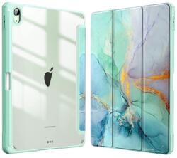  ART MARBLE FOLIO Case pentru Apple iPad (A16) 2025 / iPad 2022 GREEN