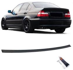  BMW E46 sedan M3 stílusú ABS műanyag matt fekete csomagtartó spoiler