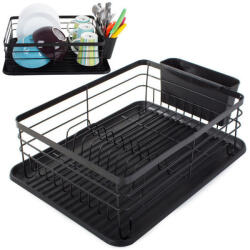  Nagy tálca szárító állvány edényes deszka - Konyhai edényes szárító nagy tálca