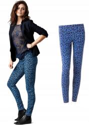 Calzedonia treggings, leopárdmintás, farmer, Size M