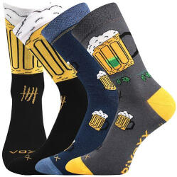 VoXX 3PACK zokni VoXX többszínű (PiVoXX mix 5) L