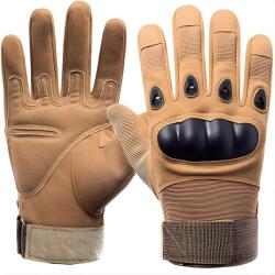  Taktikai kesztyűk térdvédővel - Barna / M