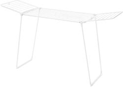 Brabantia HangOn Drying Rack Too ruhaszárító állvány, 22m szárítási hossz, integrált akasztó sín, 20kg teherbírás, összecsukható, acél, fehér - 232466 (232466) Ruhaszárító