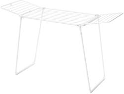 Brabantia HangOn Drying Rack Too ruhaszárító állvány, 18m szárítási hossz, integrált akasztó sín, 20kg teherbírás, összecsukható, acél, fehér - 232428 (232428) Ruhaszárító