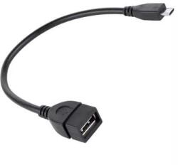 Cabletech Cablu adaptor OTG USB A mama la micro USB tata 20cm Cabletech (KPO2908) - pretexpert