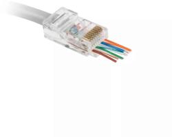  Mufa RJ45 8P8C CAT6E PASS THROUGH SOLID EUROKOMP E5884 TEL0072 (E5884)