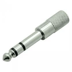  Adaptor STEREO Jack 6.3 mm la 3.5 mm din metal (ZLA0324)