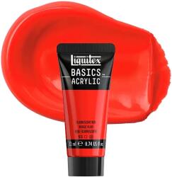 Liquitex Basics akrilfesték, 22 ml - 983, fluorescent red