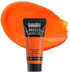 Liquitex Basics akrilfesték, 22 ml - 982, fluorescent orange