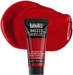 Liquitex Basics akrilfesték, 22 ml - 311, cadmium red deep hue