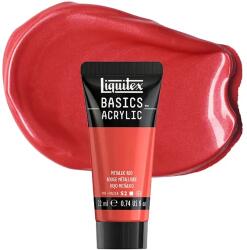 Liquitex Basics akrilfesték, 22 ml - 345, metallic red