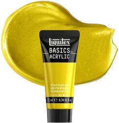 Liquitex Basics akrilfesték, 22 ml - 343, metallic yellow gold