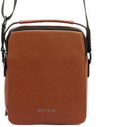 Pierre Cardin IZA304 522166 barna férfi rostbőr övtáska 20 x 22 x 8 cm (42818)