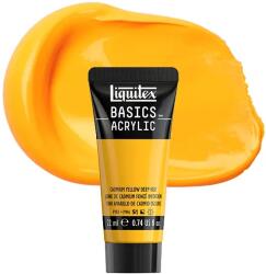 Liquitex Basics akrilfesték, 22 ml - 163, cadmium yellow deep hue