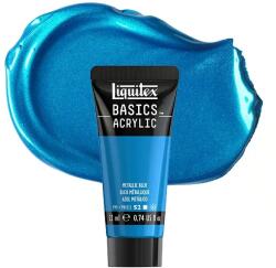 Liquitex Basics akrilfesték, 22 ml - 341, metallic blue