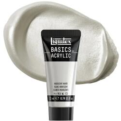 Liquitex Basics akrilfesték, 22 ml - 238, iridescent white