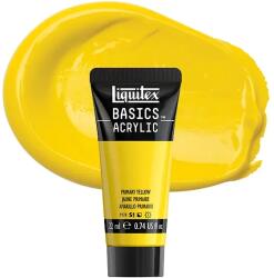 Liquitex Basics akrilfesték, 22 ml - 410, primary yellow