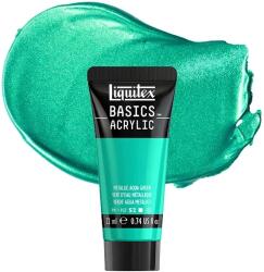 Liquitex Basics akrilfesték, 22 ml - 339, metallic aqua green
