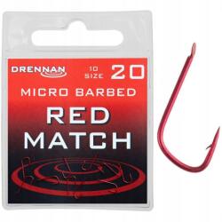 Drennan Red Match Horgok Drennan, Size 18, 10db (69-011-018)